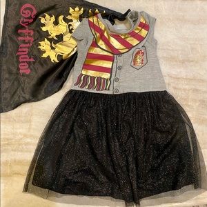 Harry Potter Dress with cape - 4T